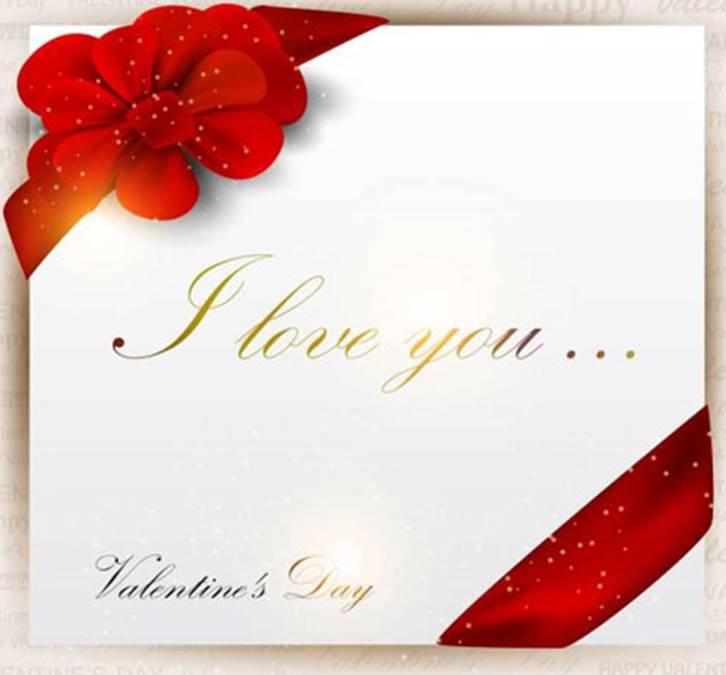 バレンタイン メッセージカード